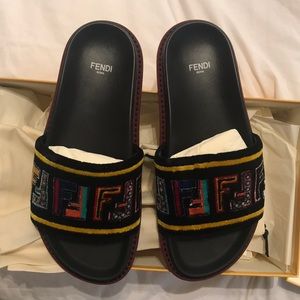 Brand new Fendi Slides